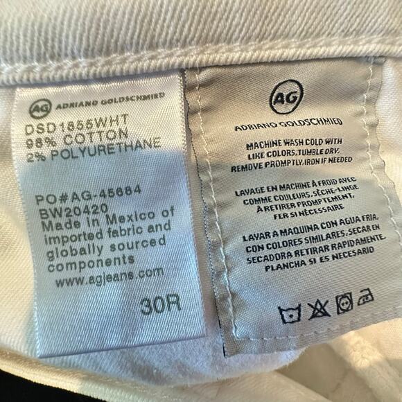 ADRIANO GOLDSCHMEID 30R The Prima Ankle Cigarette Pant Womans 30R GUC - Picture 9 of 10